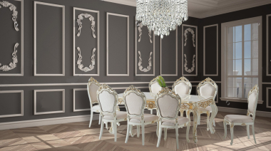Dining set Table + 6 chairs Platon