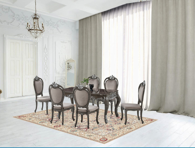 Dining set Table + 6 chairs Dorem 