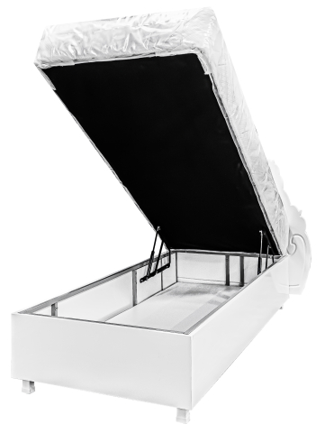 Belisima MDF Children's Bed with Silver Care Mattress 