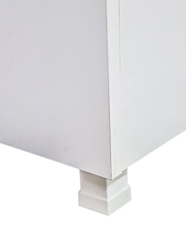 Belisima MDF Children's Bed with Silver Care Mattress 
