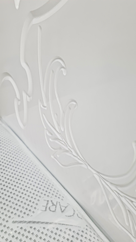 Belisima MDF Children's Bed with Silver Care Mattress 