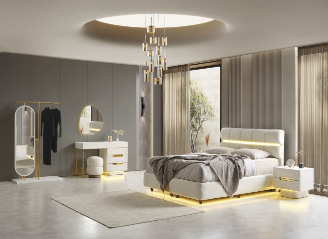 Belly bedroom set + lifting mechanism 