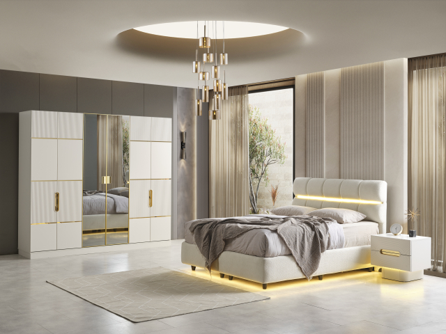 Belly bedroom set + lifting mechanism 