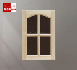 Upper cabinet Cham - 40 cm with display case