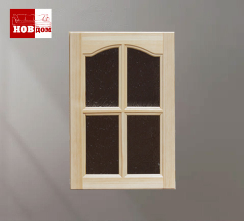 Upper cabinet Cham - 40 cm with display case 