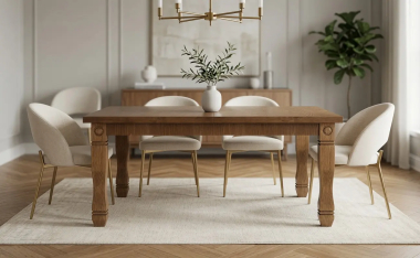 Caribbean dining table