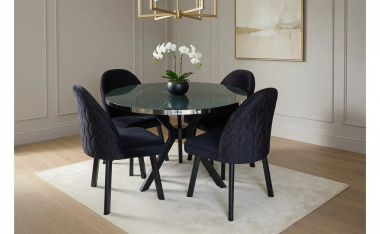 Dining set table + 4 chairs Savona