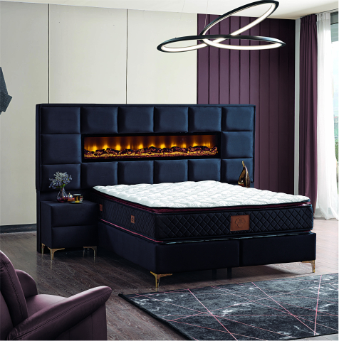 Fox base set + Fox mattress + fireplace effect 