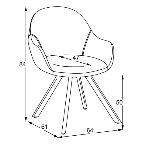 Dura dining chair 