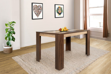 Dining table Tony - Olive / Ebony