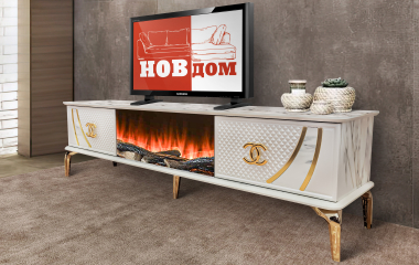TV bar Shanel with Bluetooth and speakers