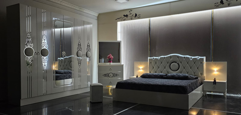 Belvedere bedroom set + Euro mattress 160/200cm 