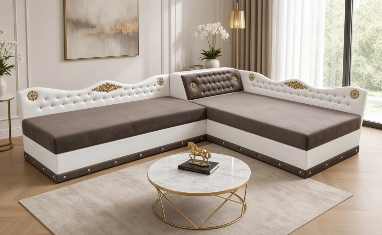 Upholstered bed + upholstered bed Bodrum 