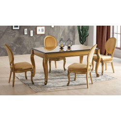 Трапезен комплект Маса + 6 стола Елизабет