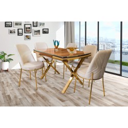 Трапезен комплект маса + 6 стола Бристол